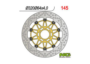 Disque de frein flottant avant droit
