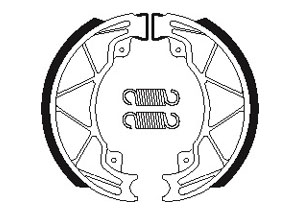 Machoires de frein Bendix BA205 Organique